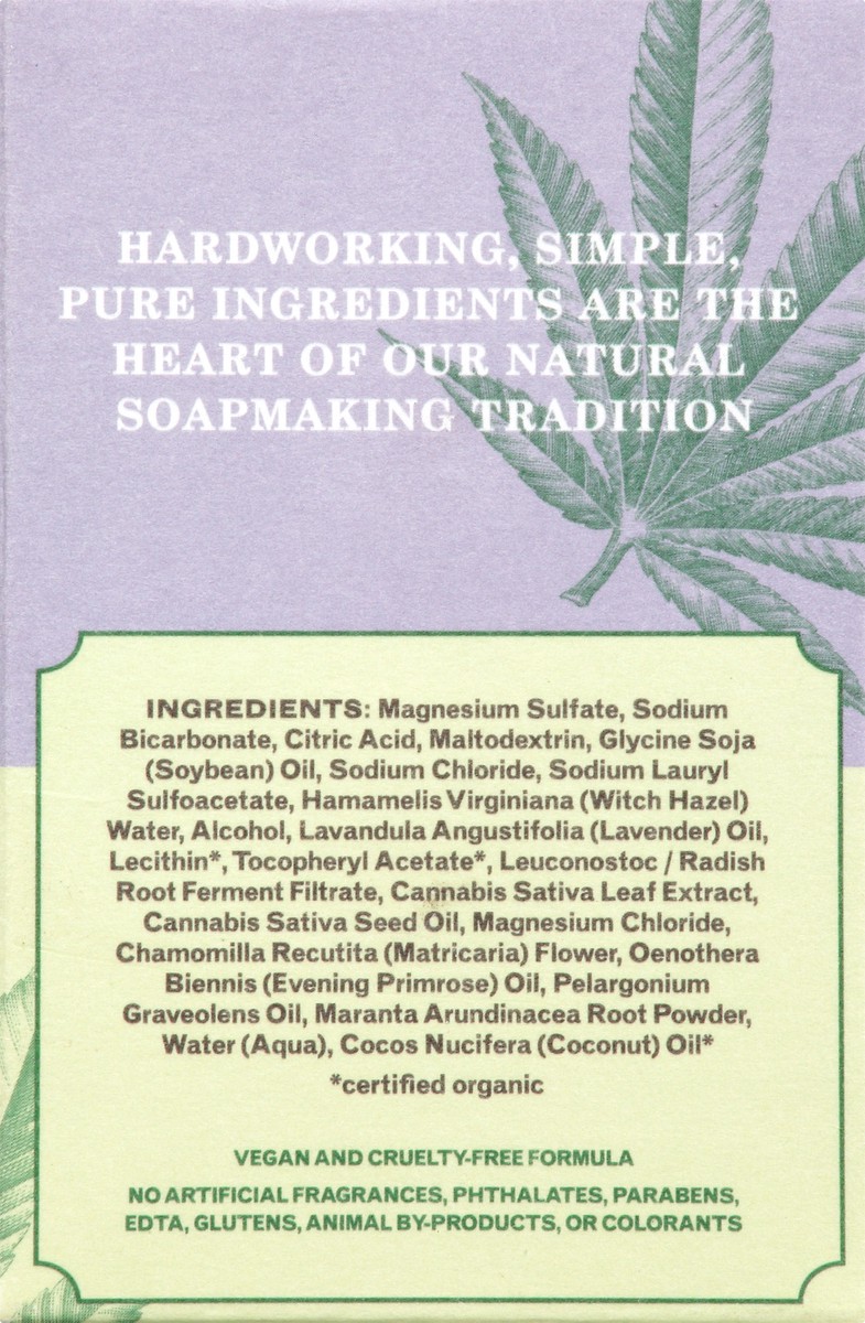 slide 5 of 9, The Grandpa Soap Co. CBD Relax Foaming Salt Blocks 2 ea, 2 ct