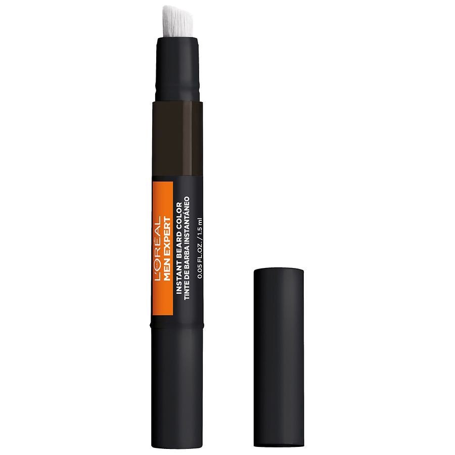 slide 1 of 1, L'Oreal Paris Men's Expert Instant Temporary Beard Color, 0.05 fl oz
