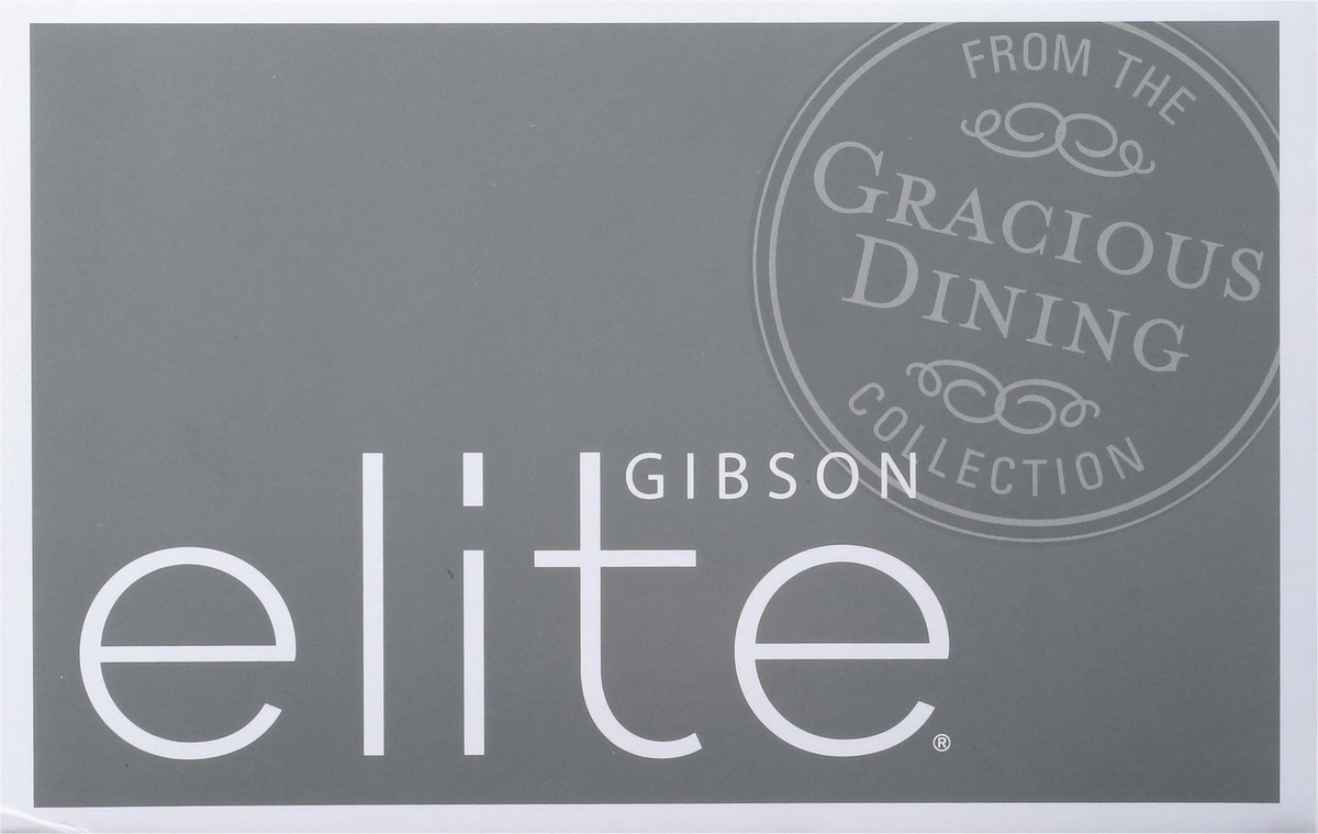 slide 7 of 10, Gibson Elite Gracious Dining Collection 3 Tiered Stoneware Oval White Bowl Set 1 ea, 1 ct