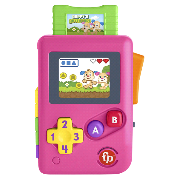 slide 1 of 1, Fisher-Price Laugh & Learn Lil' Gamer--Pink, 1 ct