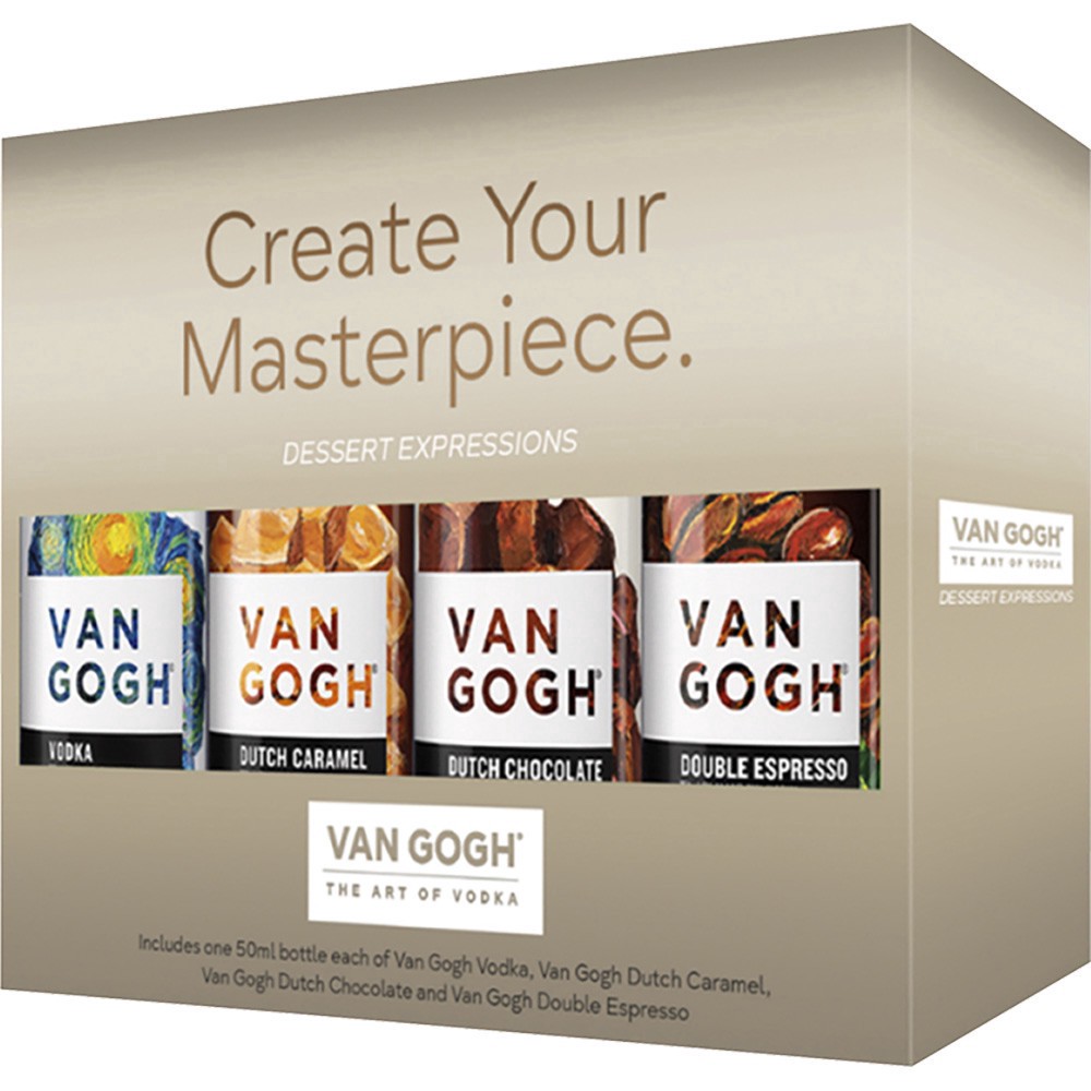 slide 1 of 1, Van Gogh 50ml Variety Gift, 50 ml