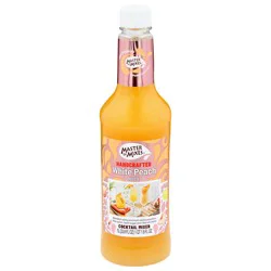 Master of Mixes Handcrafted White Peach Cocktail Mixer - 33.8 fl oz