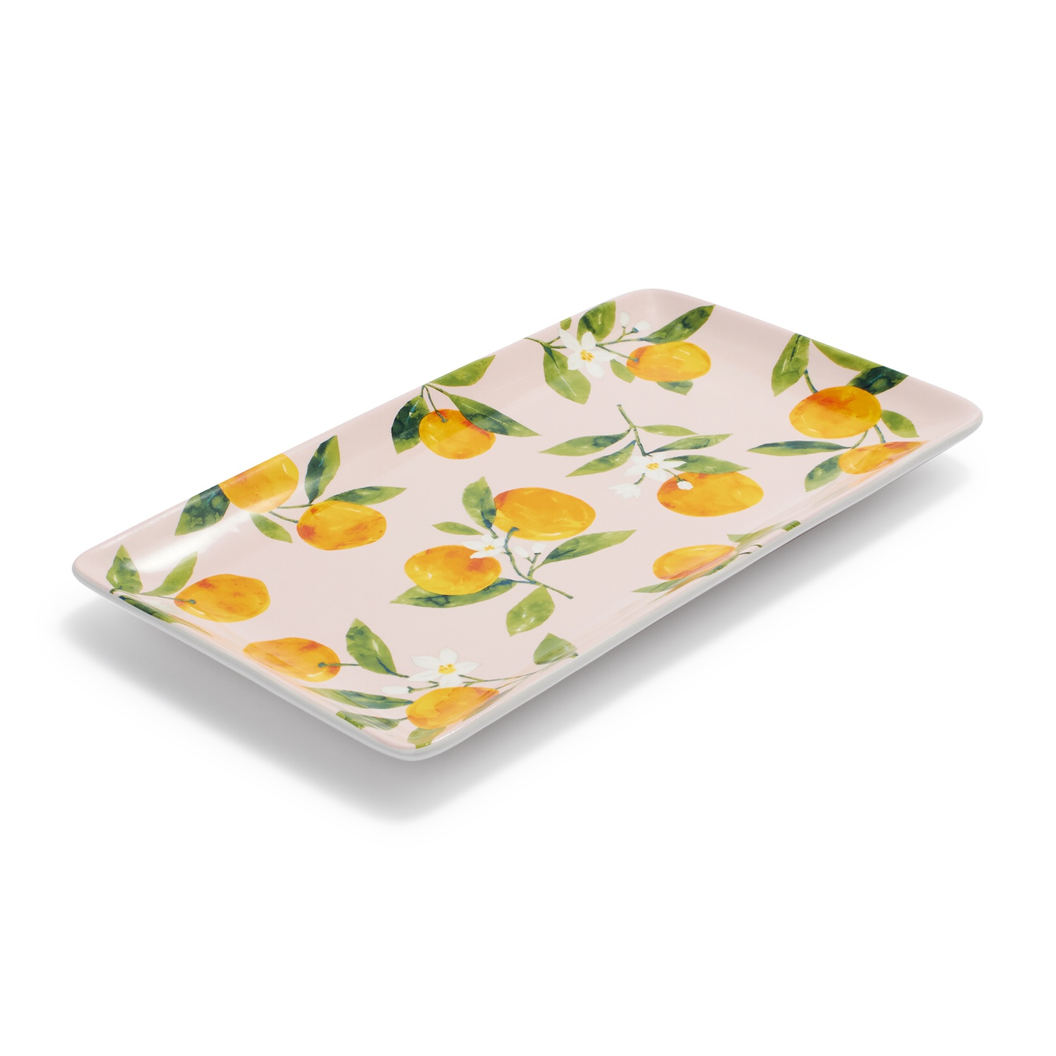 slide 1 of 1, Sur La Table Citrus Rectangular Platter, 14 in x 8 in