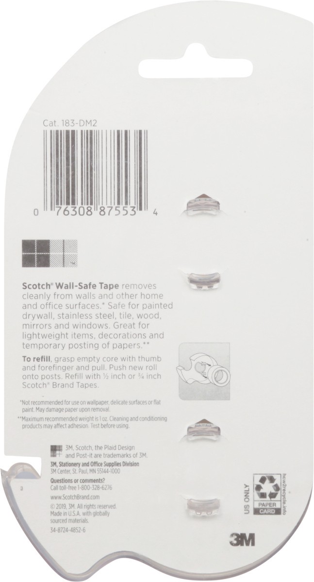 slide 6 of 10, Scotch Wall-Safe Tape, 1 ct