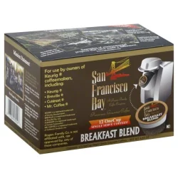 SF Bay Coffee One Breakfast Blend - 4.65 oz; 1 cup