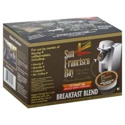 SF Bay Coffee One Breakfast Blend - 4.65 oz; 1 cup