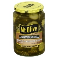 slide 1 of 1, Mt. Olive Simply Pickles Bread & Butter Sandwich Stuffers, 16 fl oz