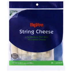 Hy-vee Mozzarella Low-moisture Part-skim String Cheese