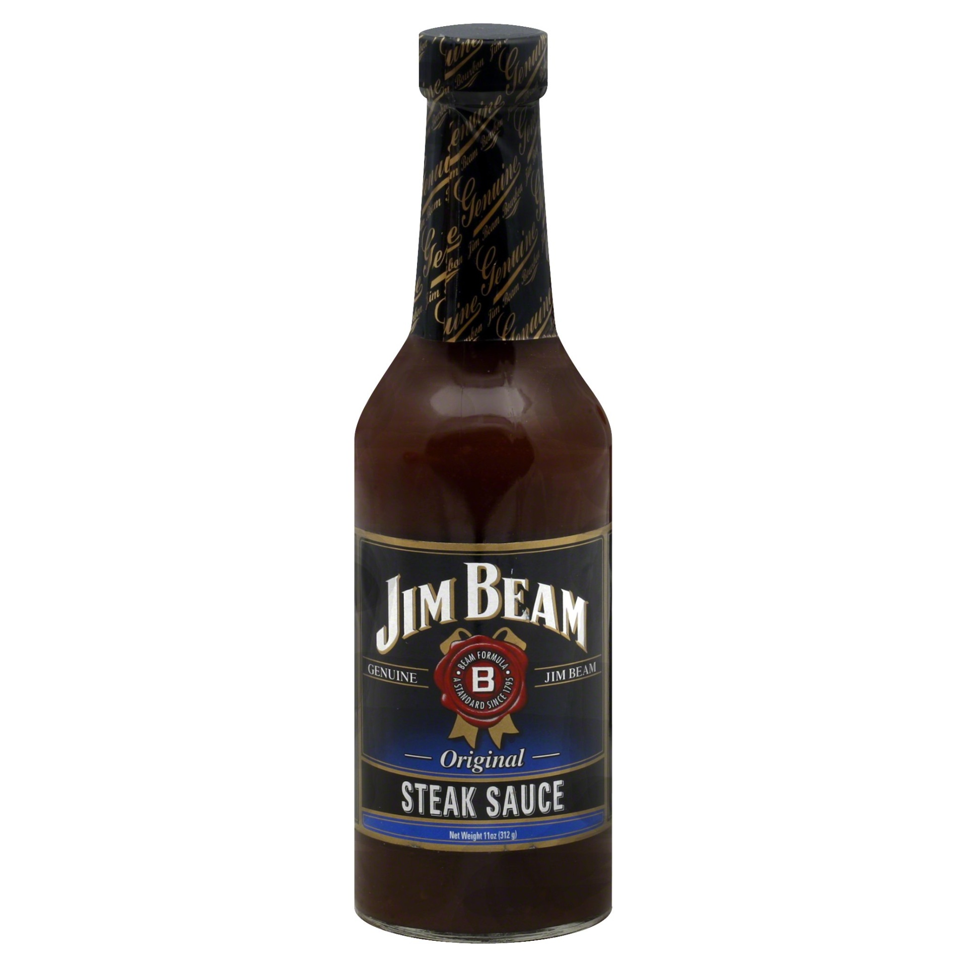 slide 1 of 3, Jim Beam Steak Sauce 11 oz, 11 oz