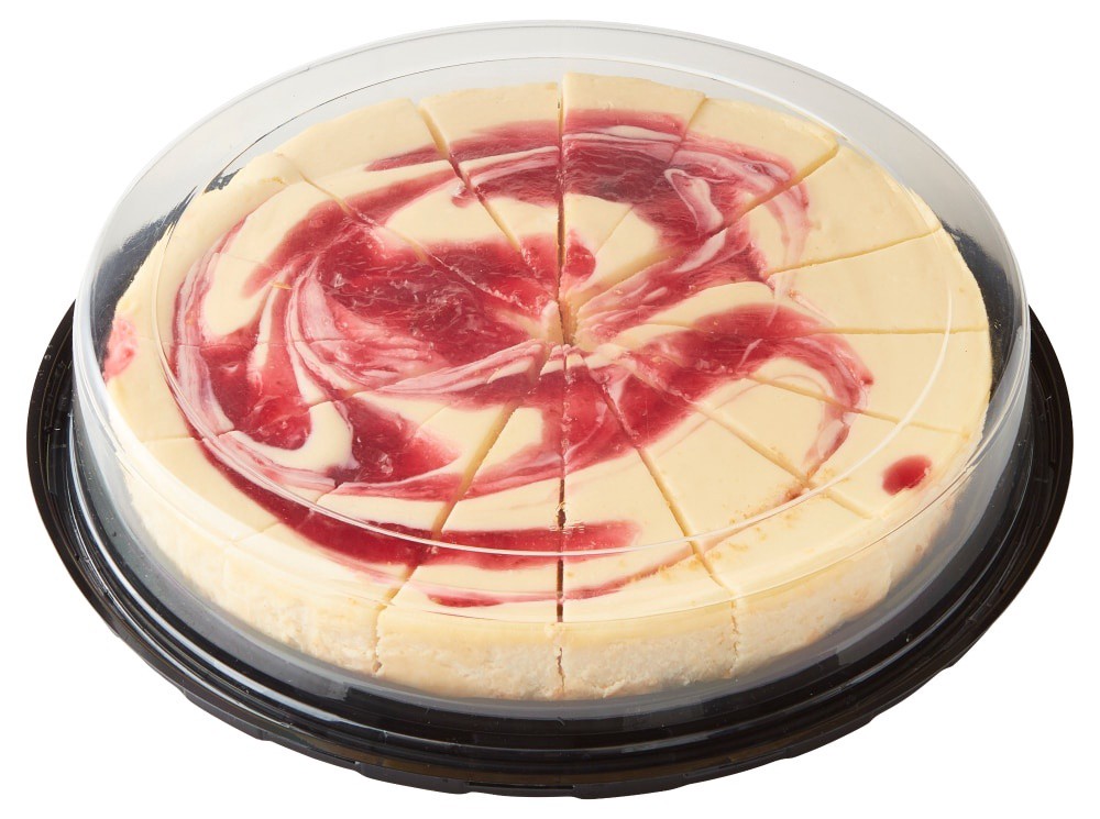 slide 3 of 4, Private Selection Strawberry Swirl Cheesecake, 9 in; 40 oz