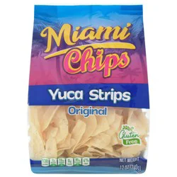 Miami Chips Original Yuca Strips - 12 oz