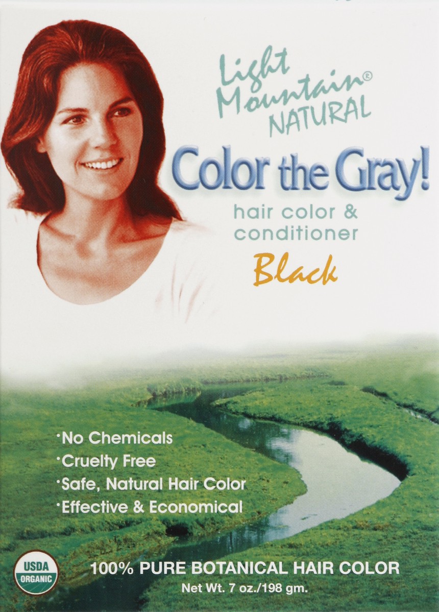 slide 4 of 5, Light Mountain Hair Color & Conditioner 7 oz, 7 oz