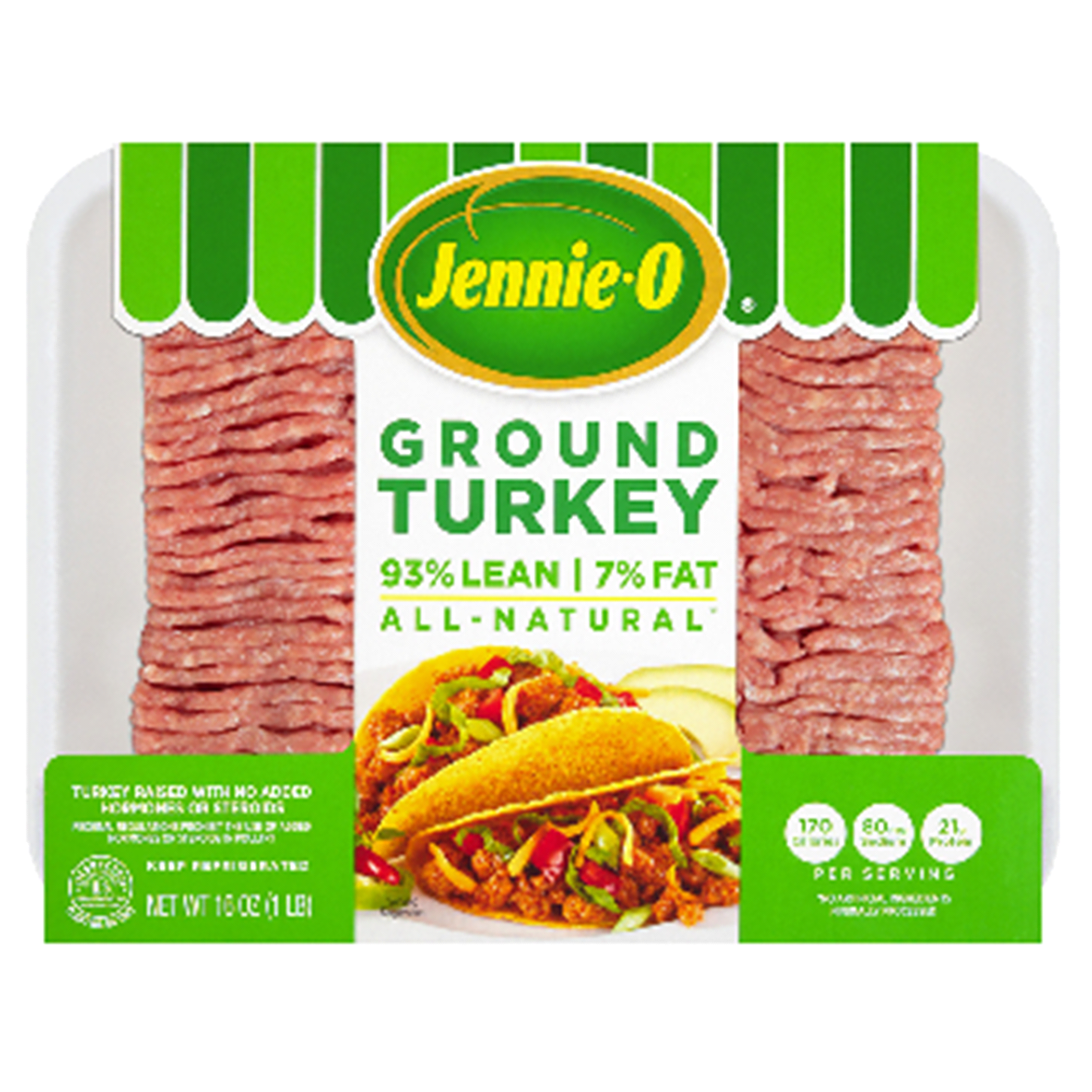 slide 1 of 1, Jennie-O Turkey Store Lean Ground Turkey, 20 oz