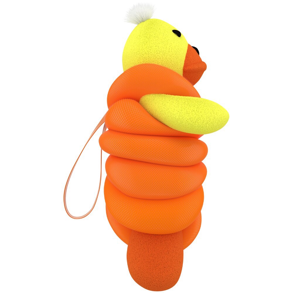 slide 3 of 4, Kroger Kids Animal Mesh Pouf - Elephant Or Duck, 1 ct