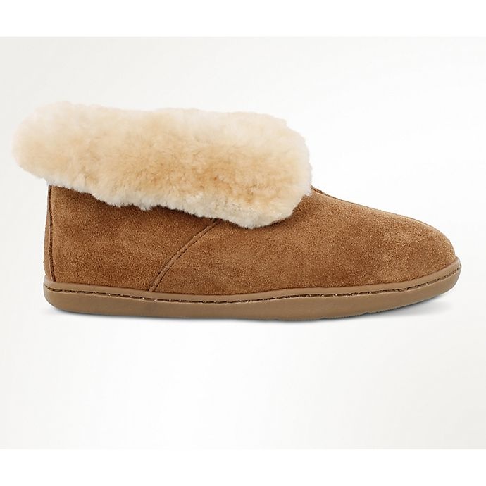 slide 2 of 3, Minnetonka Sheepskin Size 8W Women's Ankle Boot - Golden Tan, 1 ct