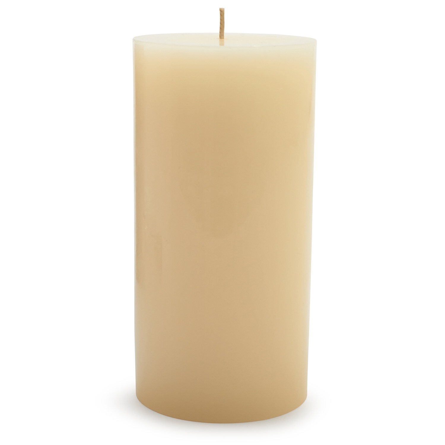 slide 1 of 1, Sur La Table Pillar Candle, Ivory, 6 in