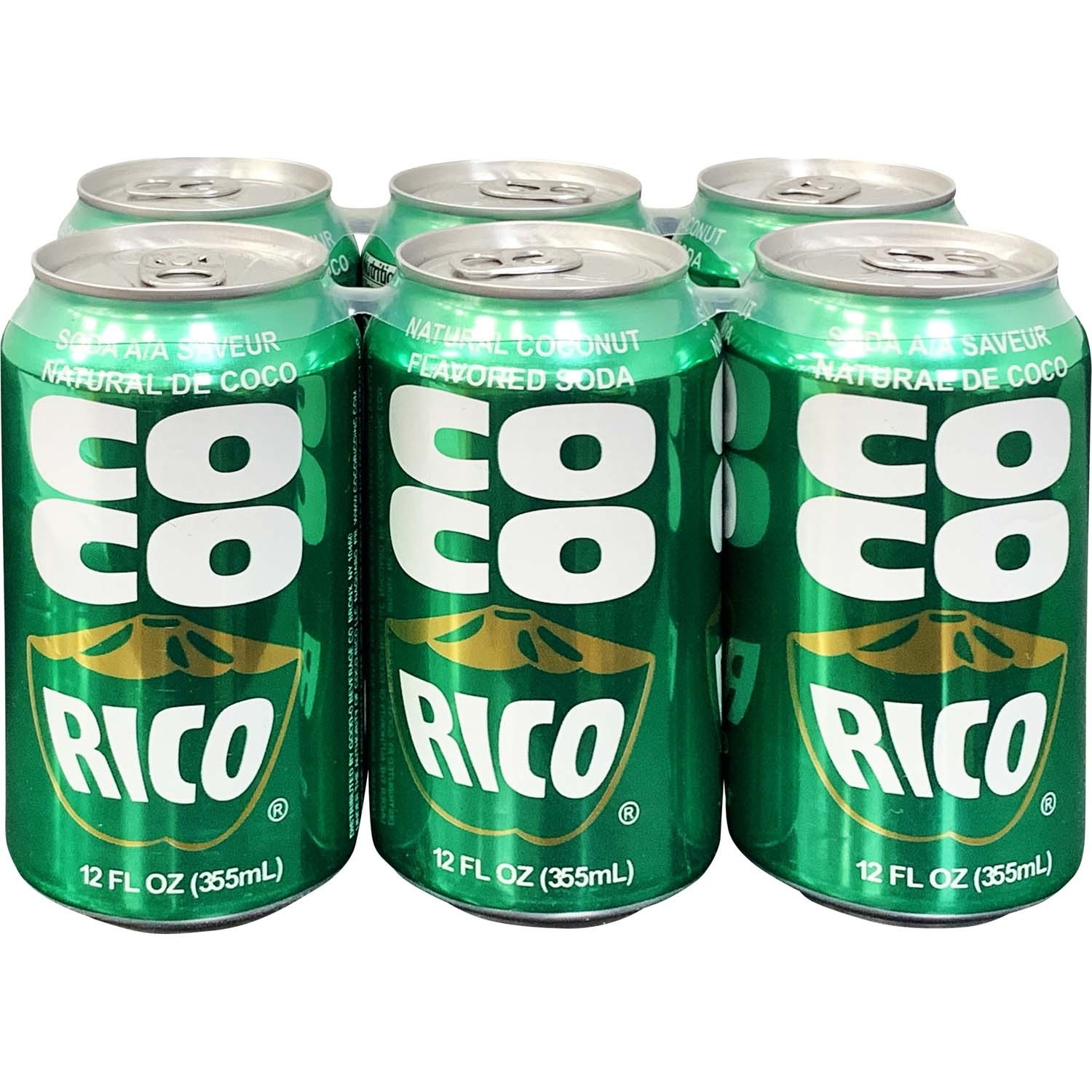 slide 1 of 1, Coco Rico Coconut Soda, 12 oz