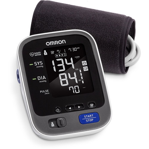 slide 1 of 1, Omron 10 Series Blue Tooth Wireless Upper Arm Blood Pressure Monitor with Cuff, 1 ct