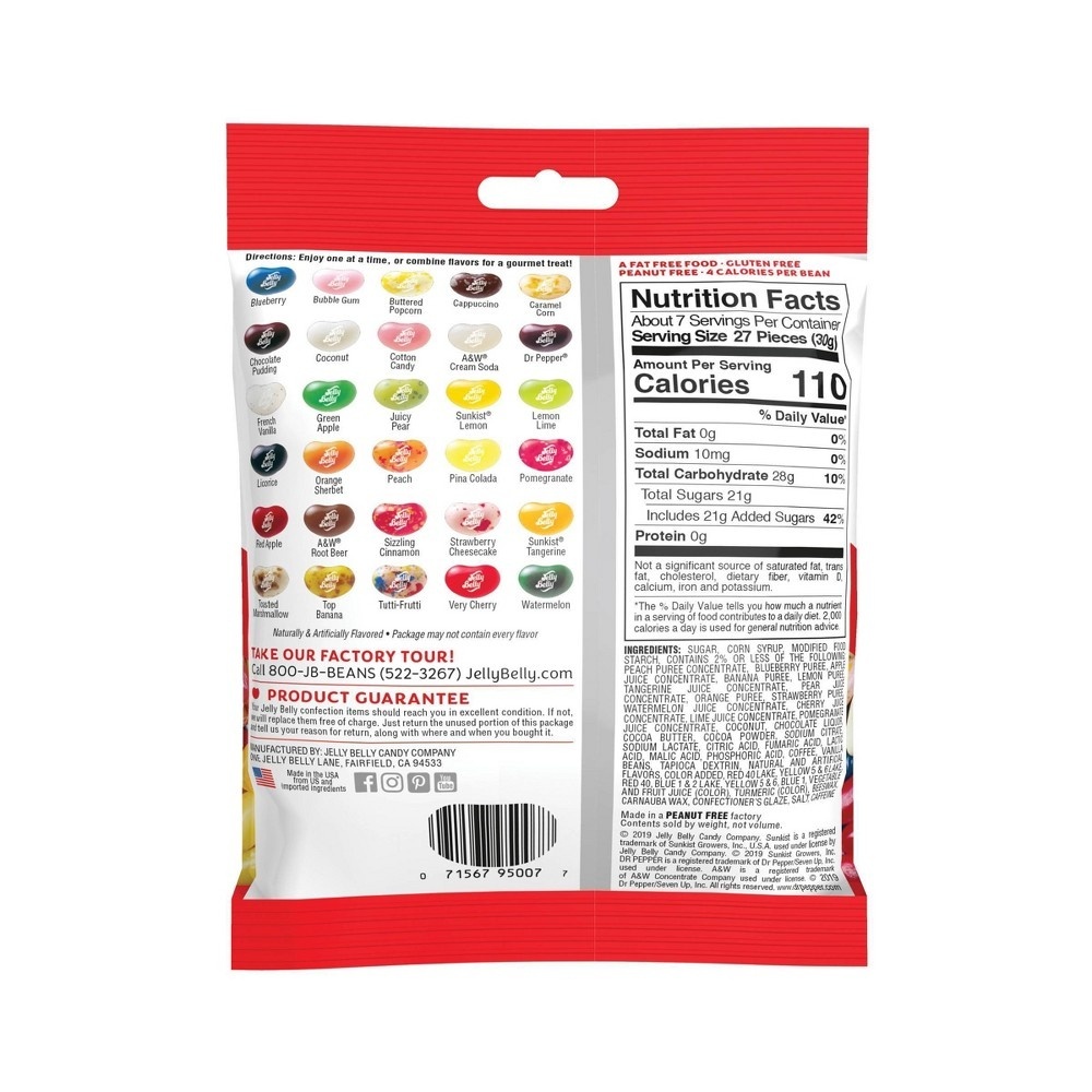 Jelly Belly 30 Flavors Jelly Beans 7 oz Shipt