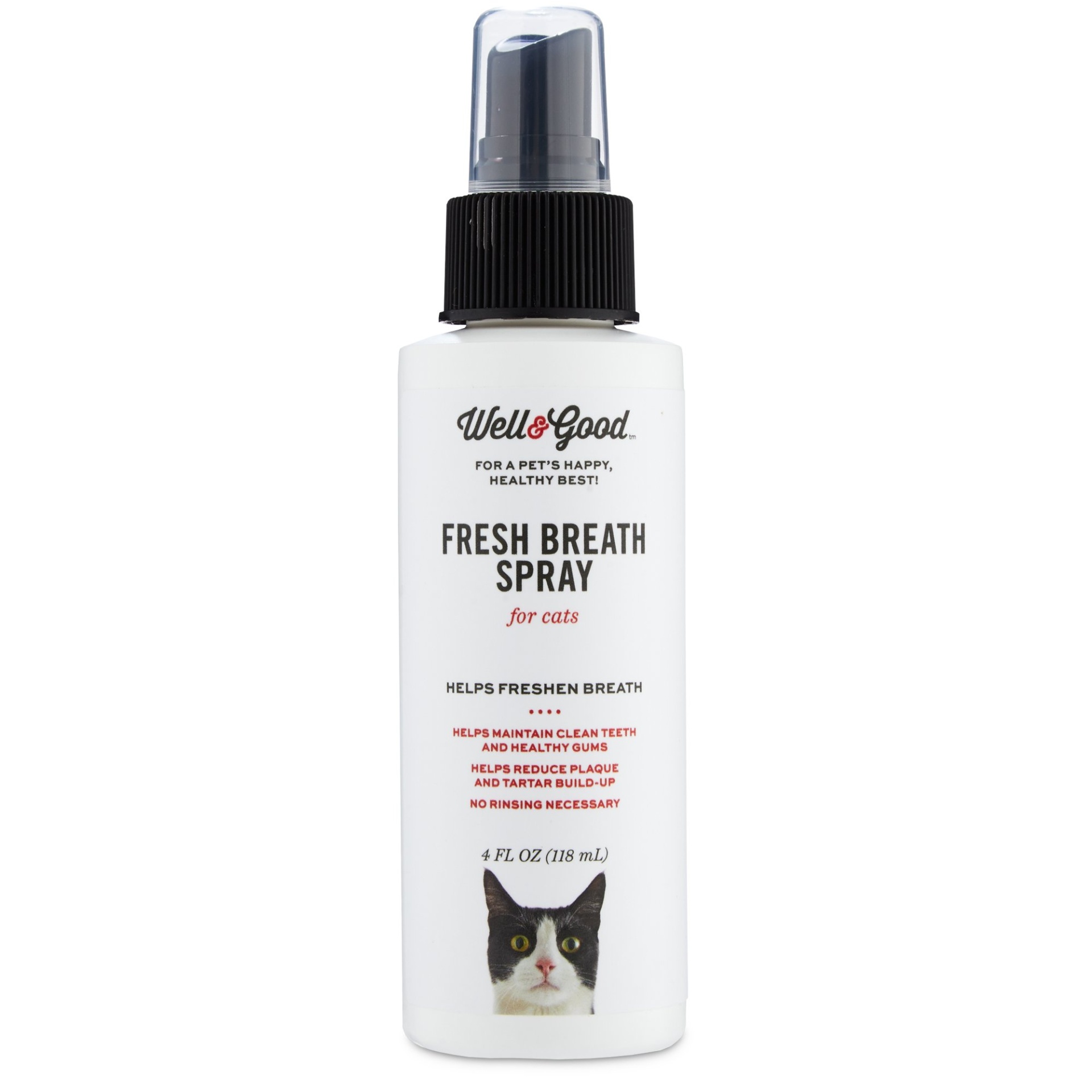 slide 1 of 1, Well & Good Fresh Breath Spray for Cats, 4 oz