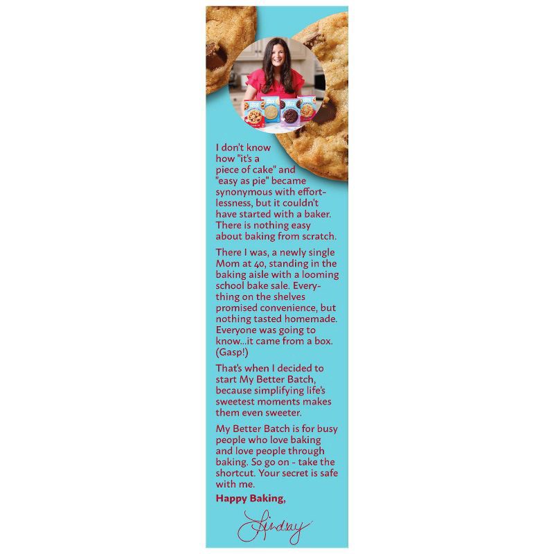 slide 5 of 7, My Better Batch Chocolate Chunk Cookie Mix, 16 oz