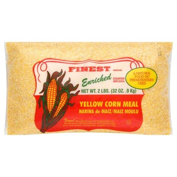 slide 1 of 1, Finest Corn Meal, Coarse, Yellow, 32 oz