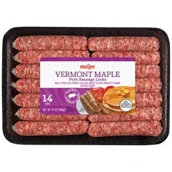 Fresh from Meijer Maple Sausage Links, 12 oz