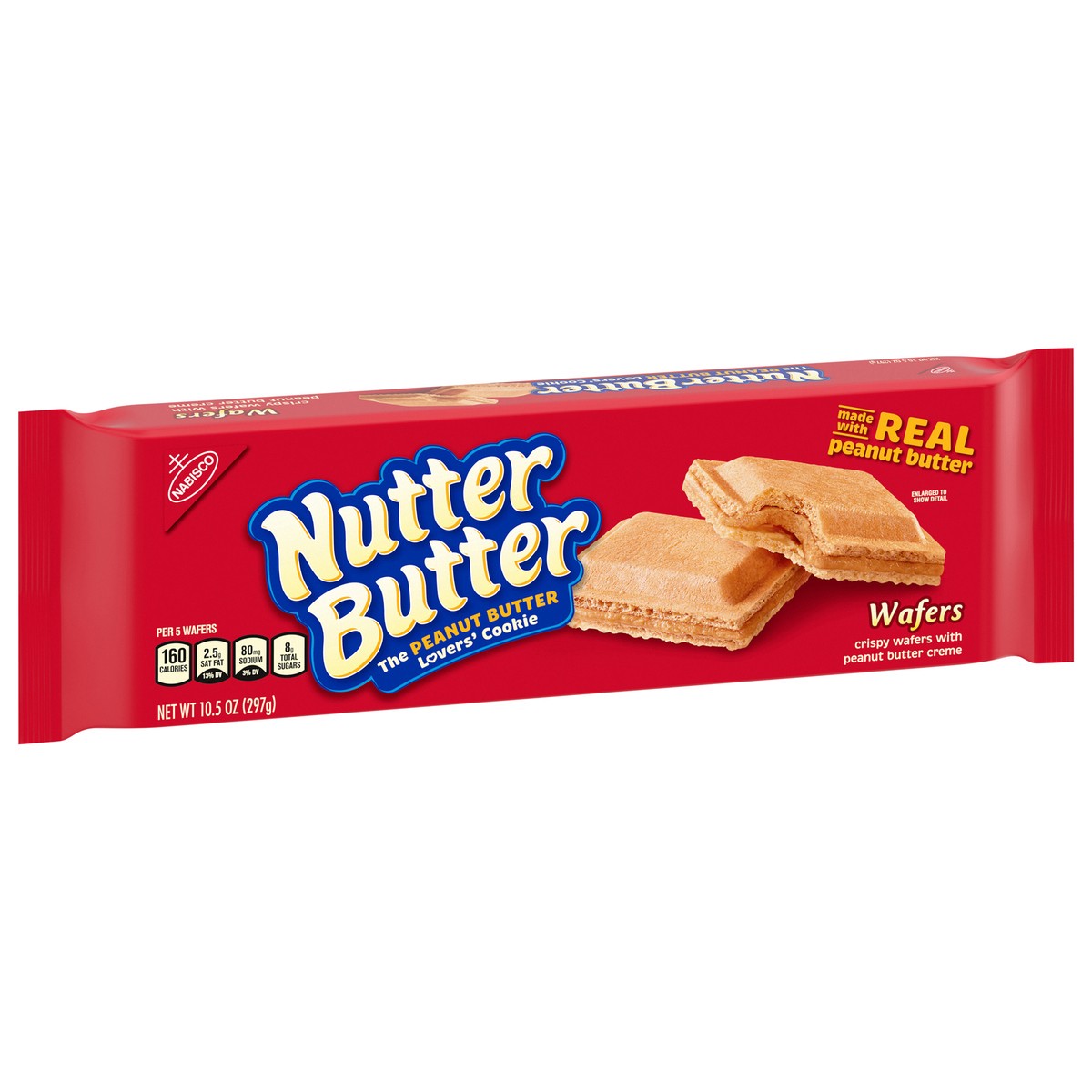 slide 3 of 9, NUTTER BUTTER Peanut Butter Wafer Cookies, 10.5 oz, 10.5 oz