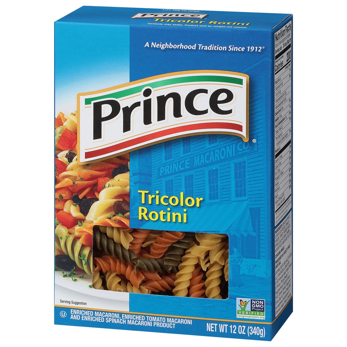 slide 8 of 13, Prince Tricolor Rotini 12 oz, 12 oz
