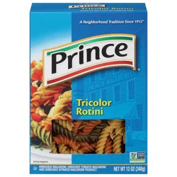 Prince Tricolor Rotini 12 oz