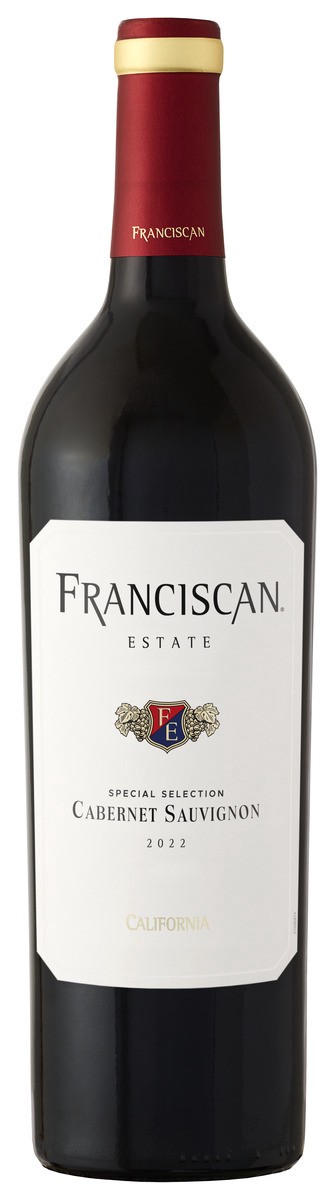 slide 3 of 3, Franciscan Cabernet Sauvignon Red Wine 750ml, 750 ml