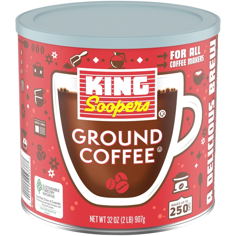 slide 1 of 1, King Soopers Ground Coffee - 32 oz, 32 oz