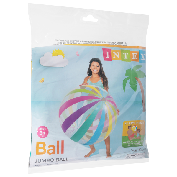 slide 1 of 1, Intex Beach Ball 42 Inch Jumbo - Ea, 1 ct