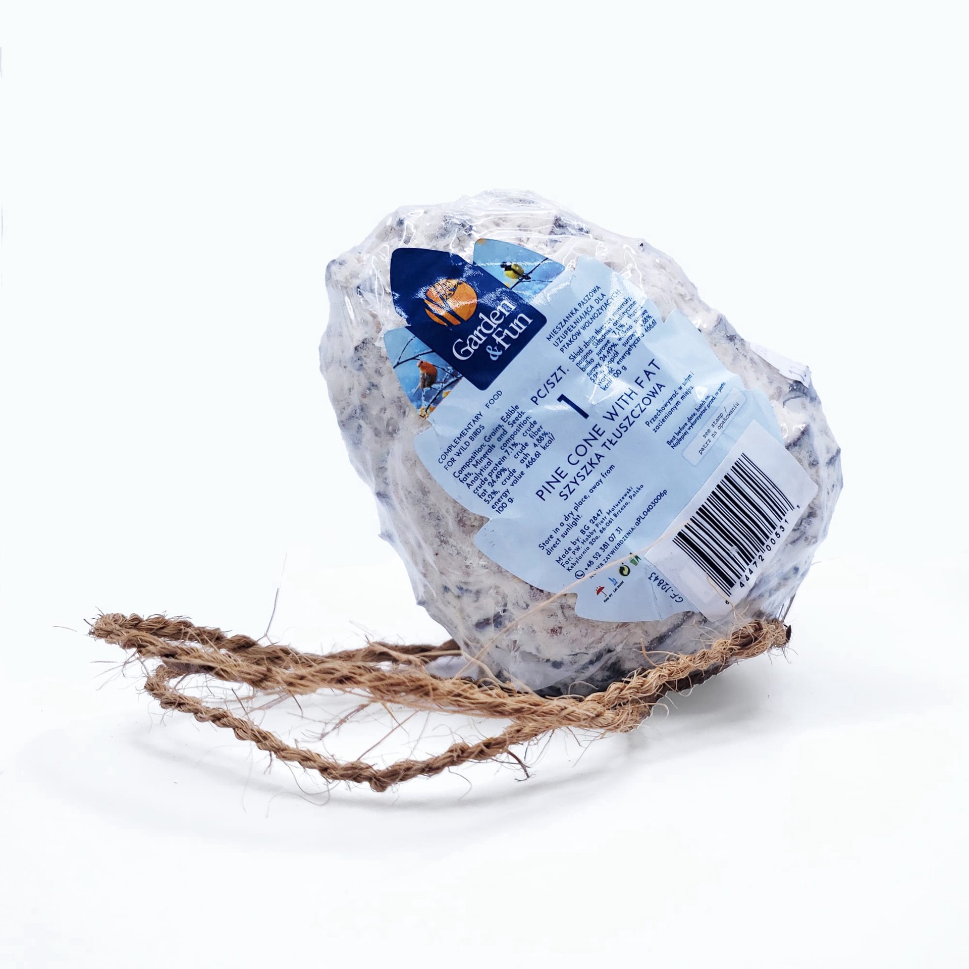 slide 1 of 1, A&E Cage Company Garden & Fun Suet Pine Cone, 1 ct