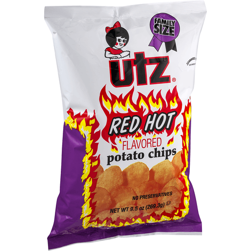 Utz Red Hot Potato Chips