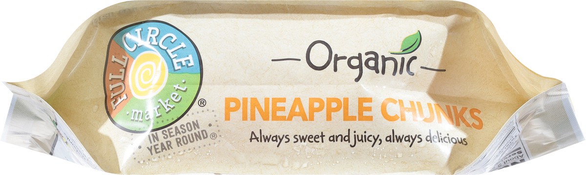 slide 4 of 9, Full Circle Organic Pineapple Chunks, 10 oz