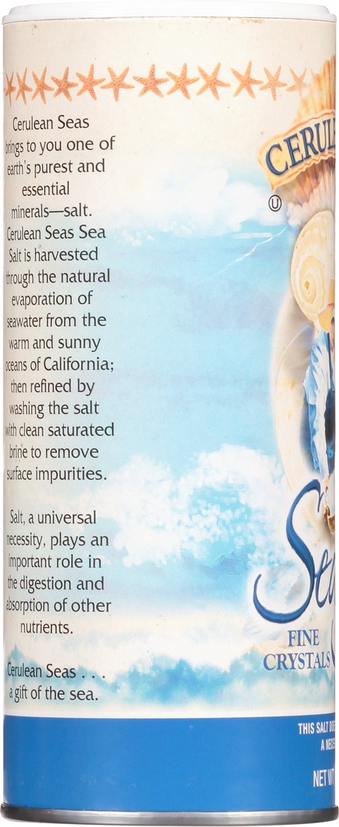 slide 4 of 9, Cerulean Seas Cerulean Fine Sea Salt, 14.5 oz