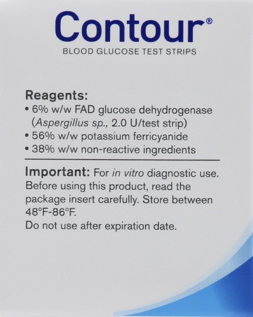 slide 5 of 9, Contour Blood Glucose Test Strips 50 ea, 50 ct