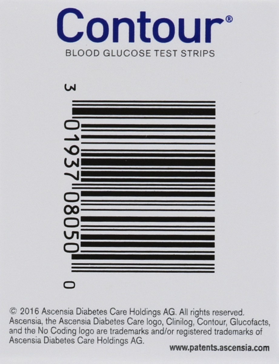 slide 7 of 9, Contour Blood Glucose Test Strips 50 ea, 50 ct