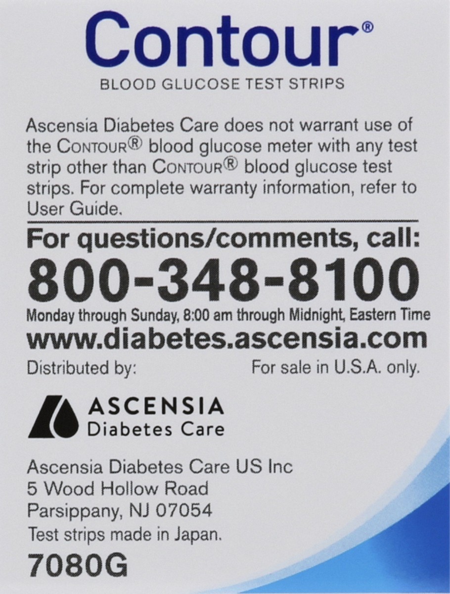 slide 8 of 9, Contour Blood Glucose Test Strips 50 ea, 50 ct