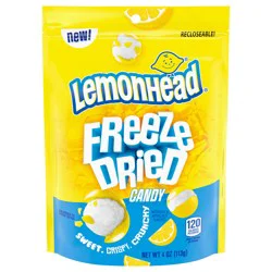 Lemonhead Freeze Dried DRC 4 oz Stand Up Bag