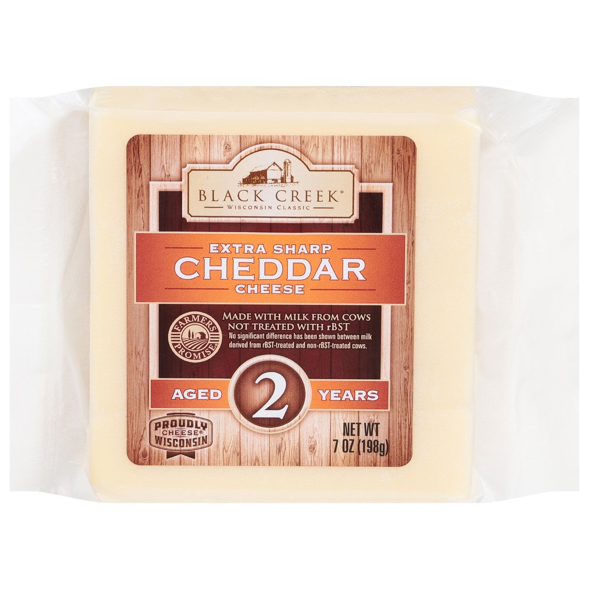 slide 1 of 5, Black Creek Cheddar Extra Sharp Cheese 7 oz, 7 oz
