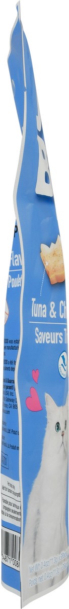 slide 11 of 11, Inaba Juicy Bites for Cats, Soft/Moist Cat Treats with Vitamin E, 0.4 Ounces per Pouch, 3 Pouches Total, Tuna and Chicken Flavor, 3 ct