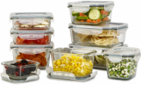 slide 1 of 1, Mason Craft And More Glass Food Container Set - Clear, 18 ct