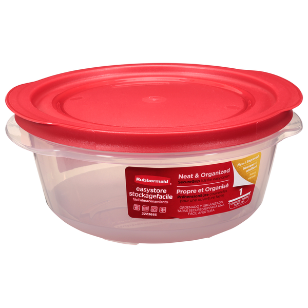 slide 1 of 1, Rubbermaid EasyStore 5.94 Cups Food Storage Container 1 Each, 1 ct
