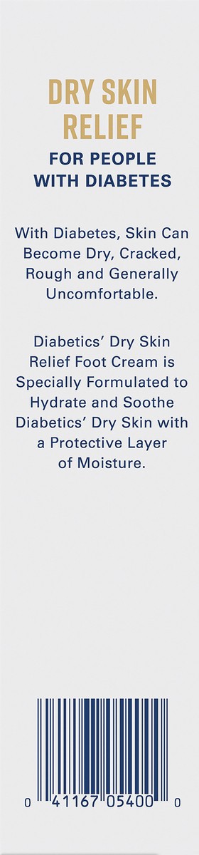 slide 4 of 7, Gold Bond Diabetics' Dry Skin Relief Foot Cream (3.4 Oz), 3.4 oz