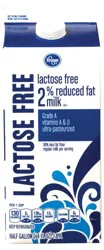 Kroger Lactose Free 2% Reduced Fat Milk