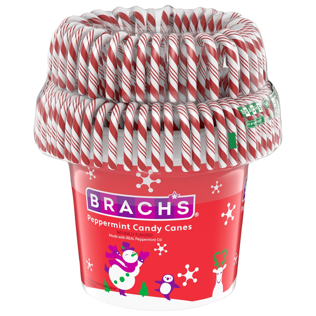slide 4 of 9, Brach's Peppermint Candy Canes 1 ea, 1 ct