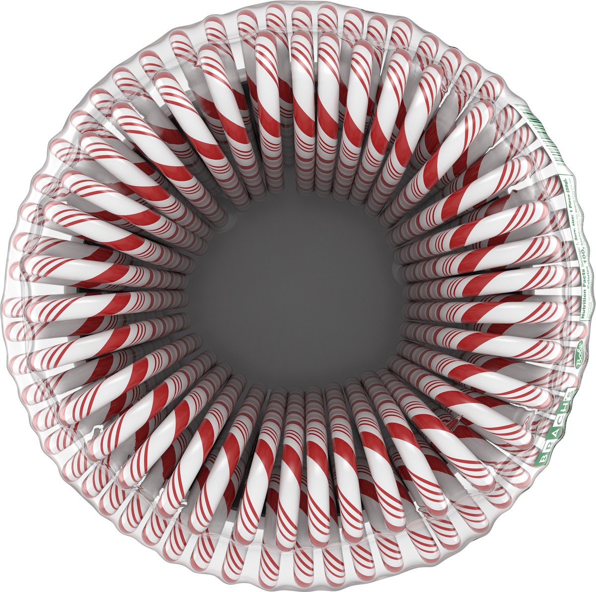 slide 7 of 9, Brach's Peppermint Candy Canes 1 ea, 1 ct