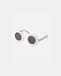 Carters Baby Flower Sunglasses - White Black 0-24